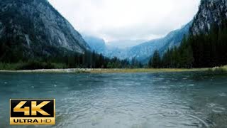 Rain on Beautiful Mountain | 4K UHD