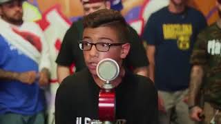 12 year old “Danny James” kills cypher with 64 bars