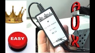 CHEAP AUX STEREO INPUT HACKS!