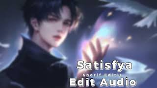 Satisfya | Imran Khan |•Edit Audio•| Shorif Edit's