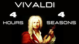 Vivaldi - Four Seasons (4 HOUR LOOP) - The Best Music for Relaxing  to Violin Classical Music