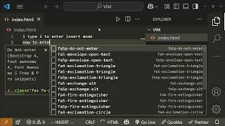 VIM EXTENSION FOR VS CODE TO LEARN USING VIM AS A PRO