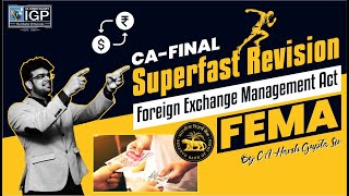 FEMA | Superfast Revision | CA Final