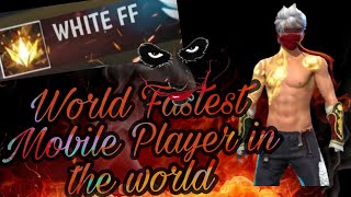 World Fastest Mobile Player in The World 2021/Garena Freefire gw tabish #gwtabish