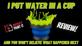 Game Envy Kickstarter Review - Pop-Up Rinse Cup, Magical Sinking Brush Scrubby