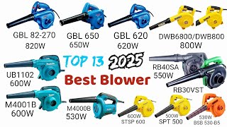 Top 13 Best Air Blower 2025 Bosch DeWalt Makita Hikoki Stanley Black & Decker Best  Blower Machine