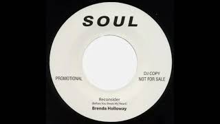 Brenda Holloway - Reconsider (Before You Break My Heart) - US Soul Records Demo originally rec 1966