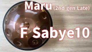 【ハンドパン販売】Maru(2nd gen Late) / F Sabye10試奏1