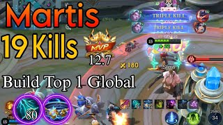 Martis 19 Kills MVP Rank | Martis Pro Player Gameplay | Top 1 Global Build 2025