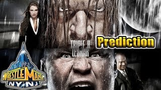 ▶ WWE: 4/7/13 - "WrestleMania 29 Prediction" - Triple H vs. Brock Lesnar - Match