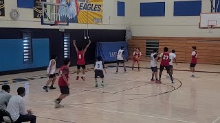 Jedrick's highlights from HTPA basketball game