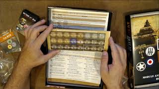 Live Unboxing DESERT HEAT 2nd Edition Nations at War by Lock N Load Publishing