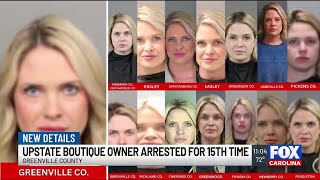 Upstate boutique owner behind bars for 15th time, arrest records show