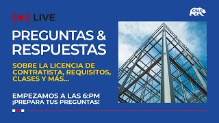 Answering your questions about the contractor's license!