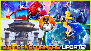 I Played The Transformers BGMI Update || BGMI 3.9 New Update is Here 🔥