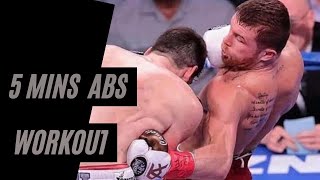 5 Minutes Abs Workout