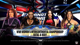 WWE 2K25! Fatal 4-Way - Women's Intercontinental Championship Match!! 🔥👊💯