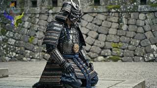 Samurai Before the Fortress Wall – Winter Without Breath