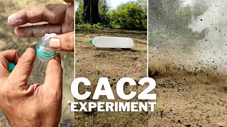 Science Experiment - Calcium carbide vs bottle