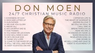 DON MOEN Worship Songs 24/7 Nonstop with Lyrics ✝️ Praise and Worship / Christian Songs / Gospel