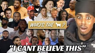 Gen Z IN SHOCK Reacting To 100 CURRENT and RETIRED NBA Players Picking Their GOAT