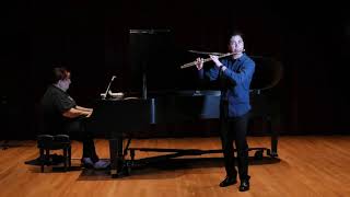 Concerto for Flute and Orchestra, 3rd mov., by Lowell Liebermann, Joshua Arce, flute