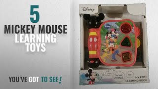 Top 10 Mickey Mouse Learning Toys [2018]: Mickey Mouse Clubhouse, Mickey's My First Learning Book