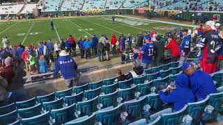Buffalo Bills Kicker Hauschka warming up in Jacksonville
