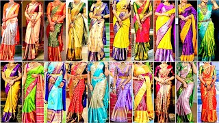 Trending Pattu saree designs 2025💥❤|| Latest Designs 💗|| Subscribe 🙏