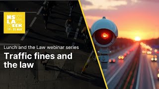 Traffic fines and the law  NSW Law Week 2025