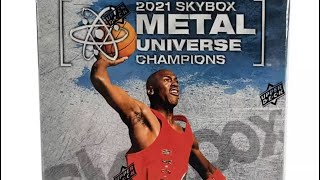 2021 Skybox Metal Universe Champions Box Breaks. Box Opening. Box #2