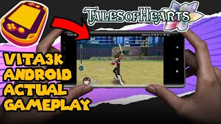 Vita3k Emulator Android Actual Gameplay update Tales of hearts