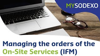 How to manage the orders for the On-Site Services