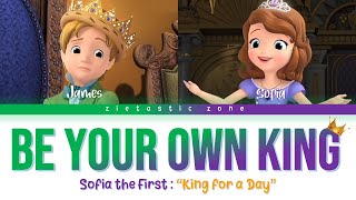 Be Your Own King - Color Coded Lyrics | Sofia the First "King for a Day" | Zietastic Zone👑