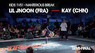 LIL-JNOON (FRA) Vs KAY (CHN) [Kids top4] // Stance x Nanterious Break