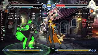 Hazama Astral Combo Blazblue Central Fiction 2.0