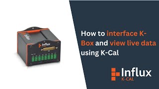 How to interface K Box and view live data using K Cal