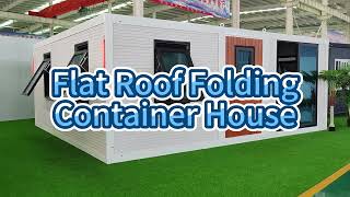 $10000 20ft flat roof expandable container house