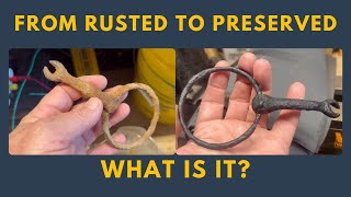 Metal Detecting Mystery: What Is This Relic? (Electrolysis Reveal)