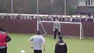 Teachers vs. pupils end of term game penalties