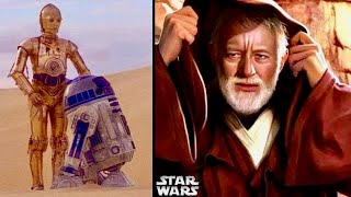Obi-Wan’s Thoughts When Seeing R2-D2 and C-3PO on Tatooine in Episode 4! (Legends)