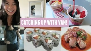 Sushi & Froyo with Van & Exciting YouTube News!