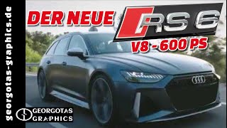 Audi RS 6 Avant V8 600 PS - Vorstellung vom Designer Stephan Fahr-Becker #Audi | #RS 6