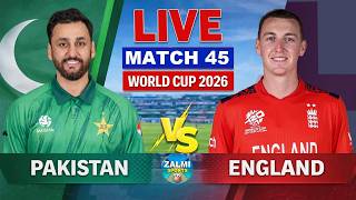 Live: ENG Vs PAK T20 WC Match | Cricket Match Today| PAK vs ENG 45th T20 2nd innings #livescore 1