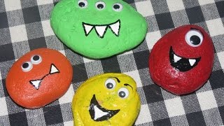 Create Cute Rock Monsters - DIY Crafts - Guidecentral