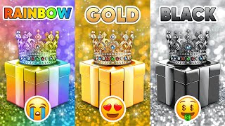 Choose Your Gift! 🎁 Rainbow, Gold or Black 🌈⭐️🖤