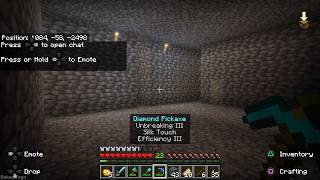 Minecraft Survival Longplay Creating My New Place To Get Diamonds Best Way Part 9 No Commentary