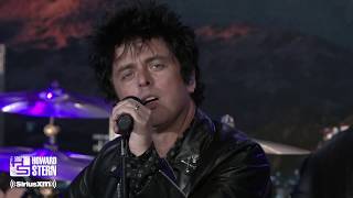 Green Day “Father of All…” Live on the Howard Stern Show