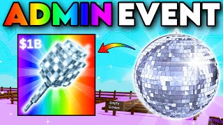 Growing DISCO FRUITS With ADMIN EVENT in Grow a Garden!