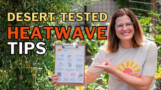 HEATWAVE GARDEN SURVIVAL: How to Garden Through a 110°F Heatwave
